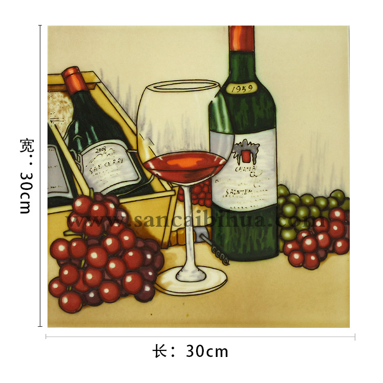 酒杯瓷板畫(huà)尺寸